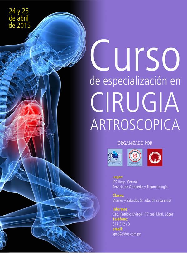 Curso de especialización en cirugía artroscópica