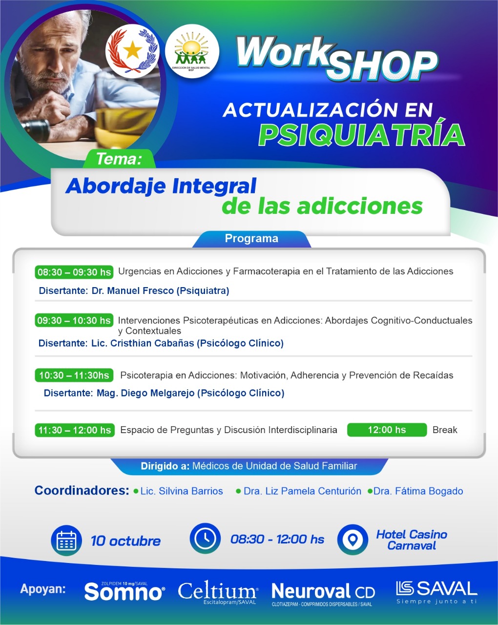 Workshop: Actualización en Psiquiatría