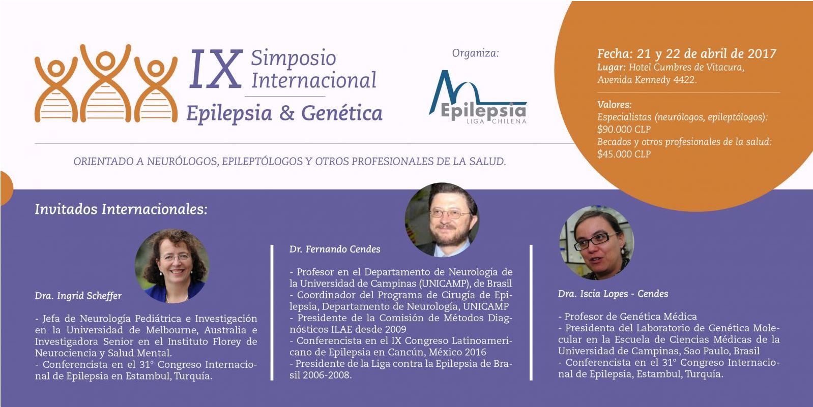 IX Simposio internacional epilepsia y genética