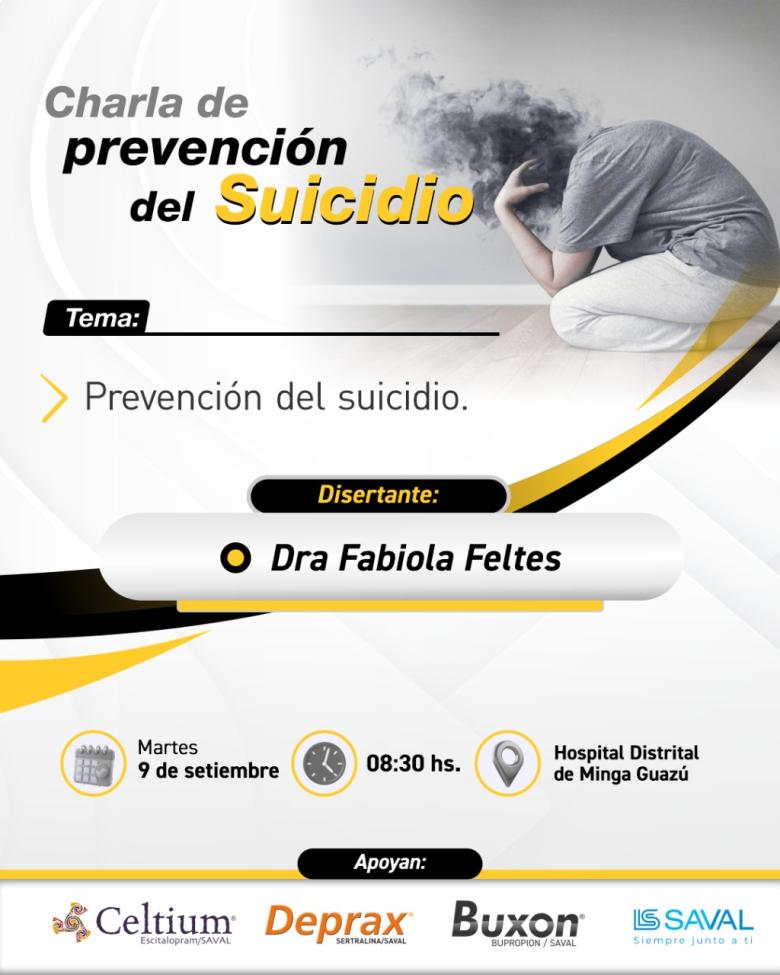 Charla de Prevención del Suicidio