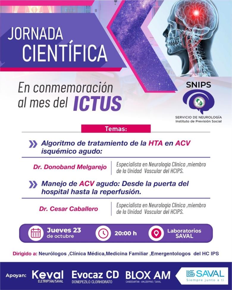 capacitacion, neurologia, ictus