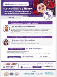 webinar, capacitacion, infectologia, leucocitosis