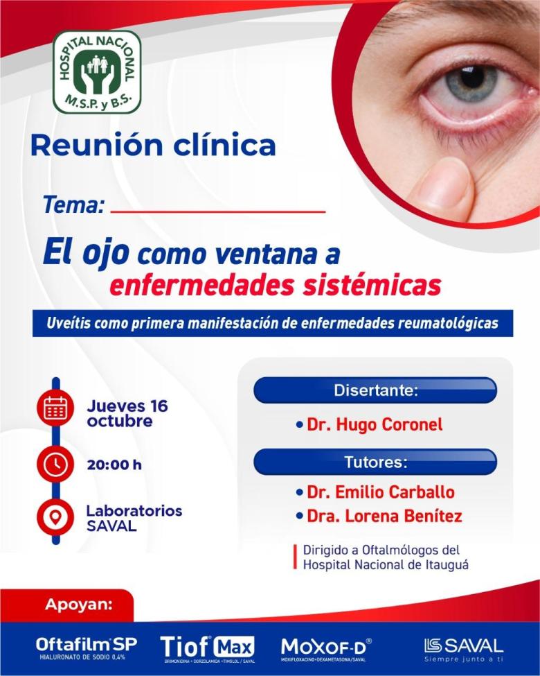 capacitacion, oftalmologia, enfermedades sistemicas