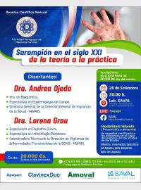 sarampion, capacitacion, medicina familiar