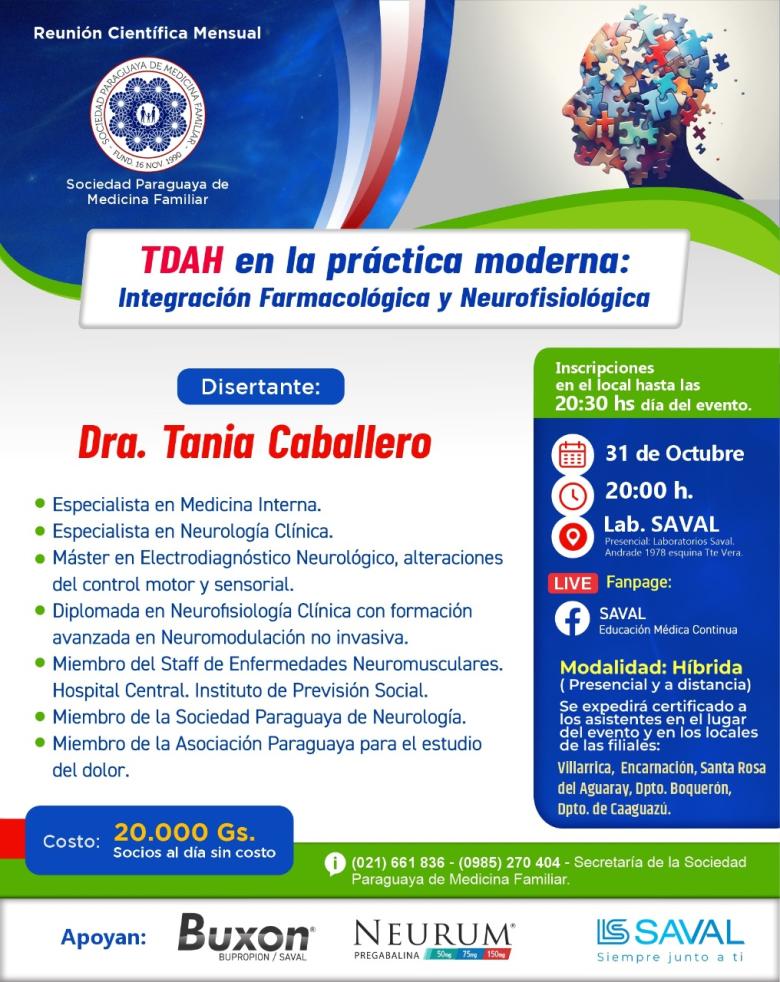 capacitacion, medicina familiar, tdah