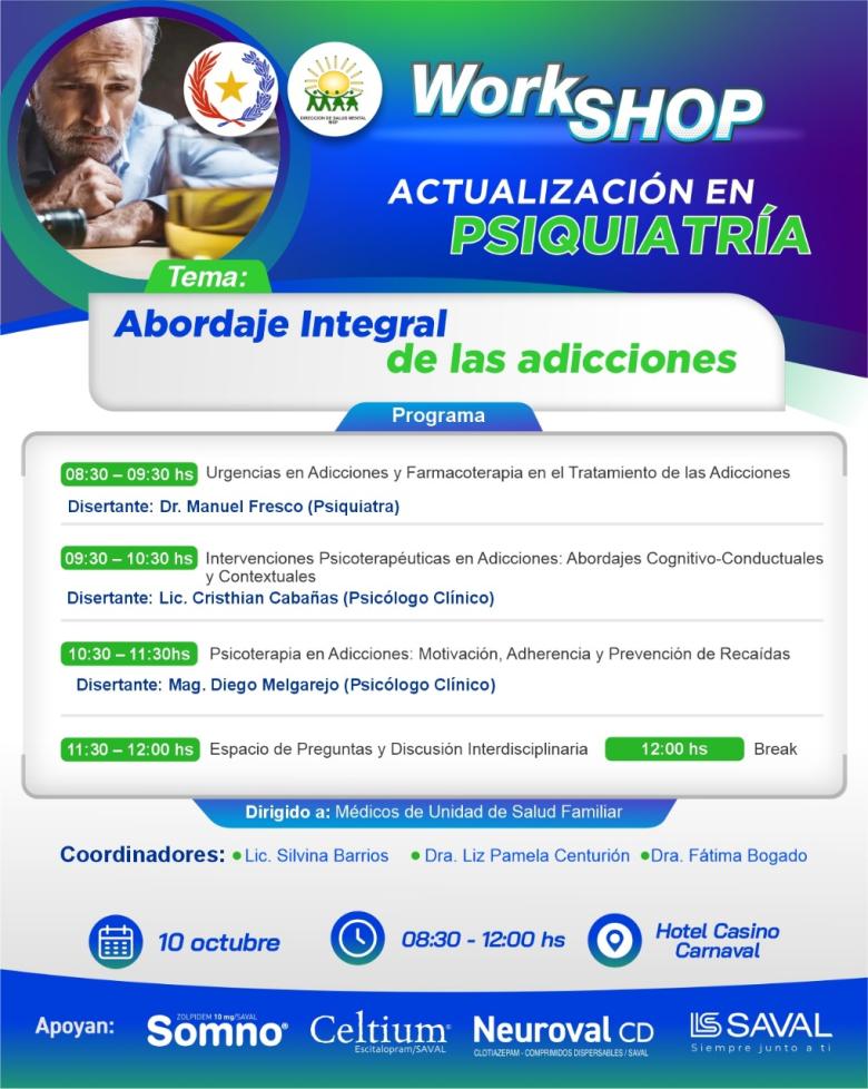 Workshop: Actualización en Psiquiatría
