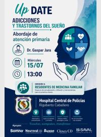 adicciones, trastornos del sueño, capacitación