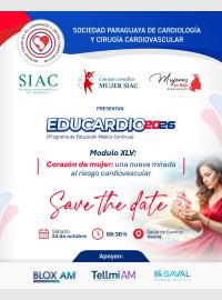 educardio, sociedad paraguaya de cardiologia, cardiopatia femenina