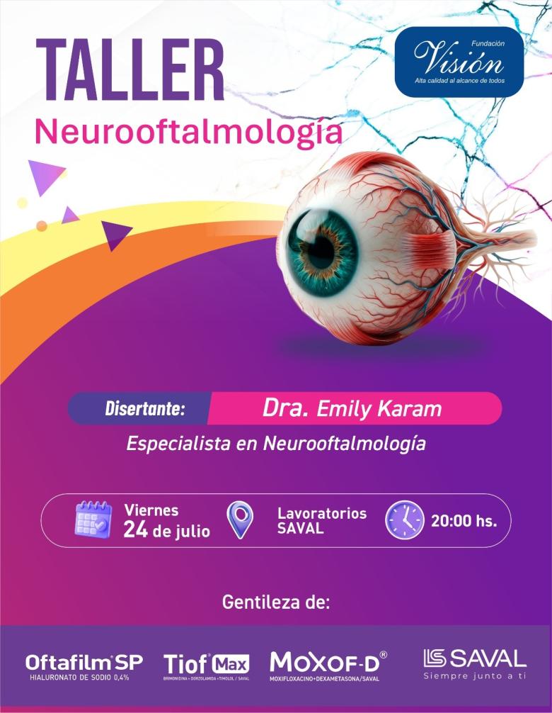 neurología, oftalmología, fundación visión, capacitación