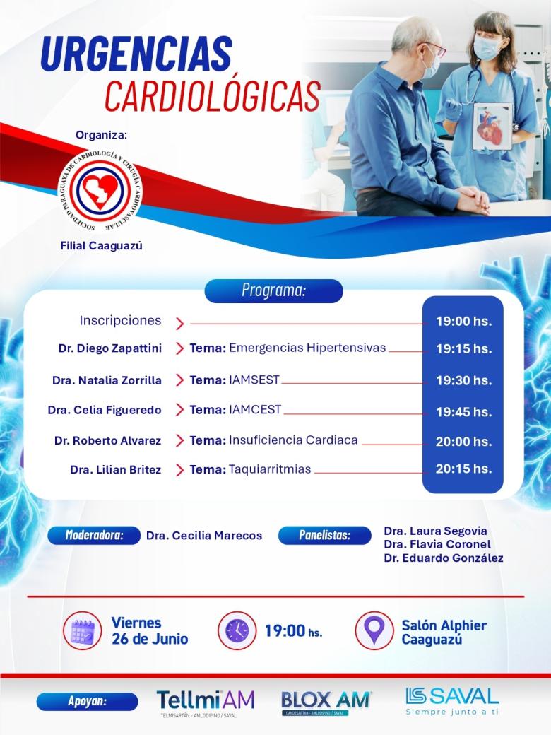 urgencias cardiológicas, capacitación