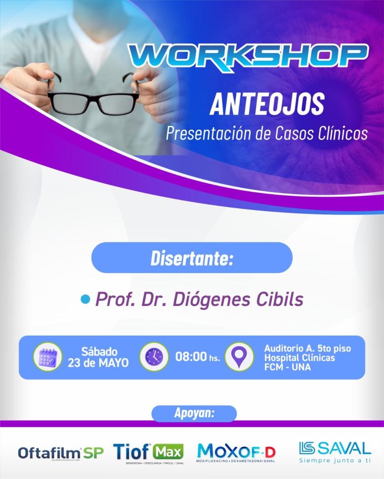 workshop, anteojos, oftalmología