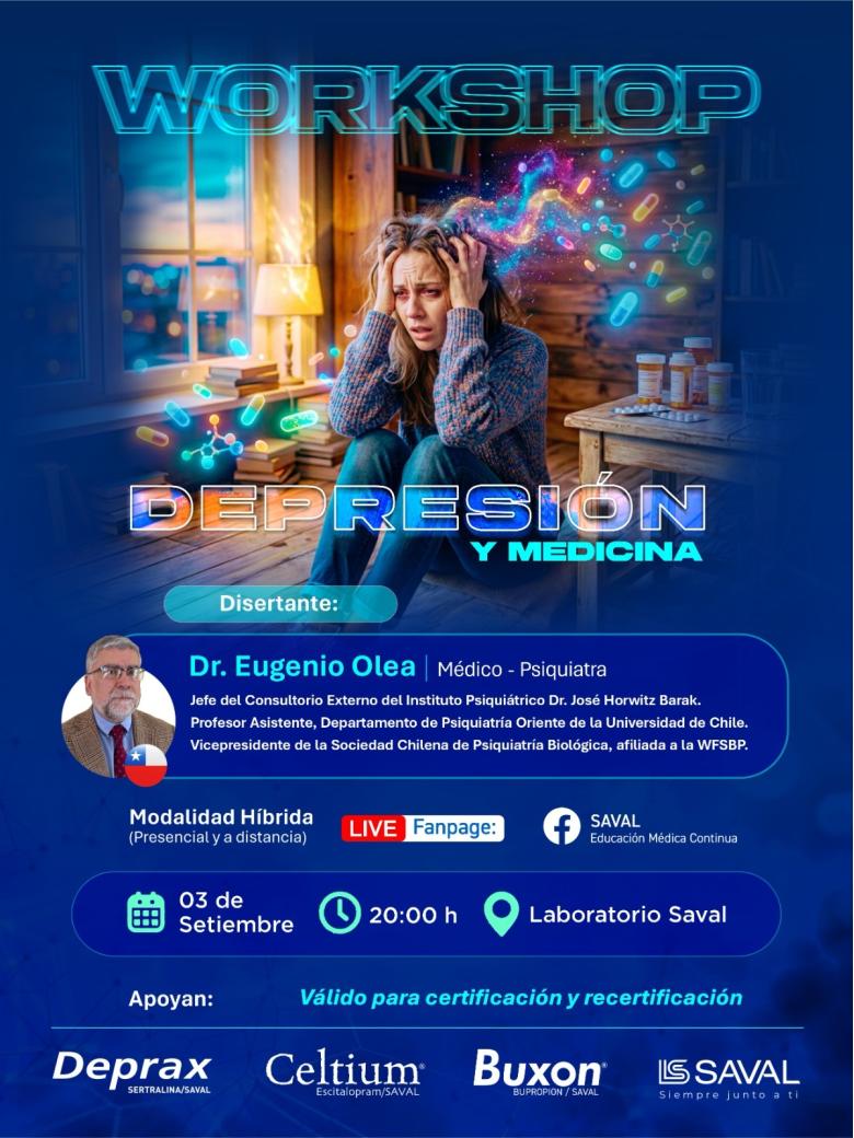 depresión, capacitación, doctor eugenio olea