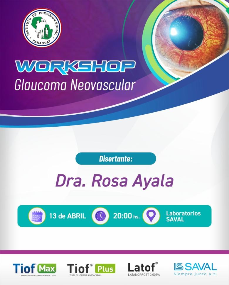 glaucoma neovascular, oftalmología, capacitación