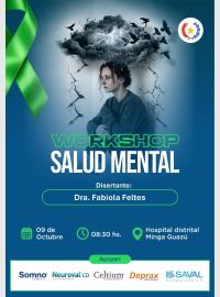 salud mental, capacitación, hospital distrital minga guazú