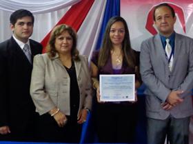 Momento de la premiación