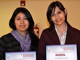 Dras. Natalia Claro y Mirna Areválos