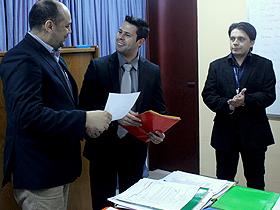 Dr. Julio Rolón asumiendo la dirección