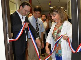 Dra. Angélica Samudio en inauguración