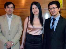 Dres. Horacio Paredes, Claudia Orué y Fernando Duarte