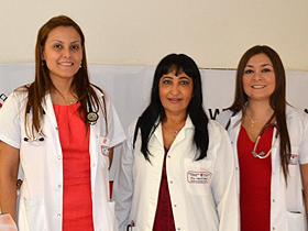 Dras. Laura García, María Paniagua y Judith Torales