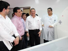 Tomógrafo instalado en la nueva sala