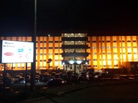 Nueva fachada del Hospital de Clínicas