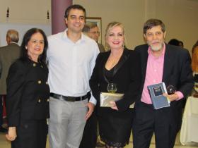 Dres. Dulcina Samaniego, Ricardo Contreras, Miriam Ayala y Arturo Vacchetta