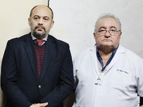 Dres. Julio Rolón y Hugo Valdez