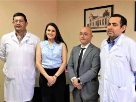Dres. Wálter Benítez, Romina Sanabria, Cristián Miltos y Fernando Martínez