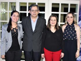 Dres. Irene Benítez, Gustavo Benítez, Stela Samaniego y Pamela López