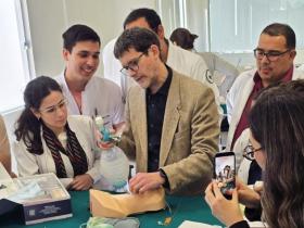 hospital simulación, pediatras, universidad nacional asunción