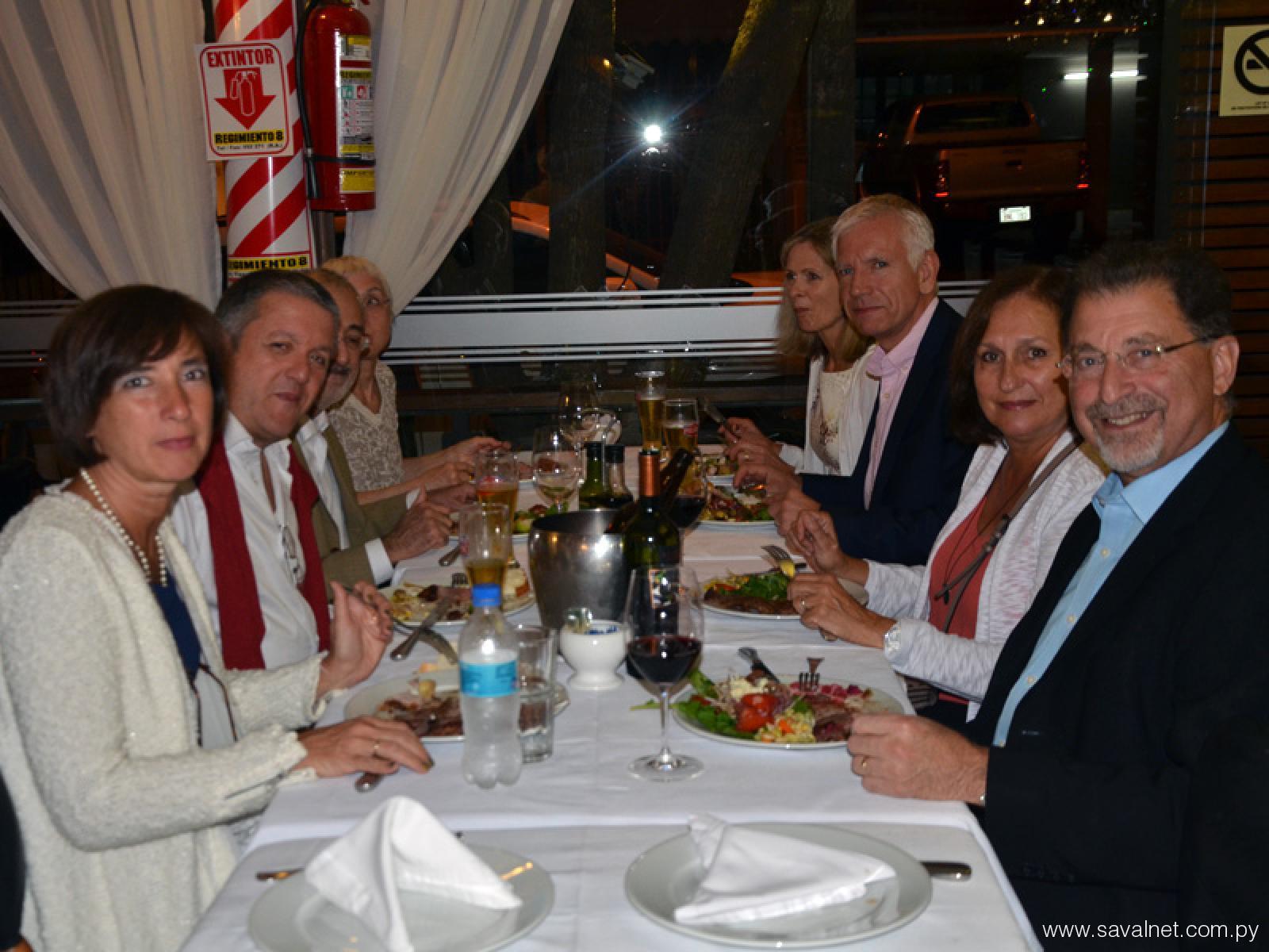 Cena de bienvenida SIBEN 2016