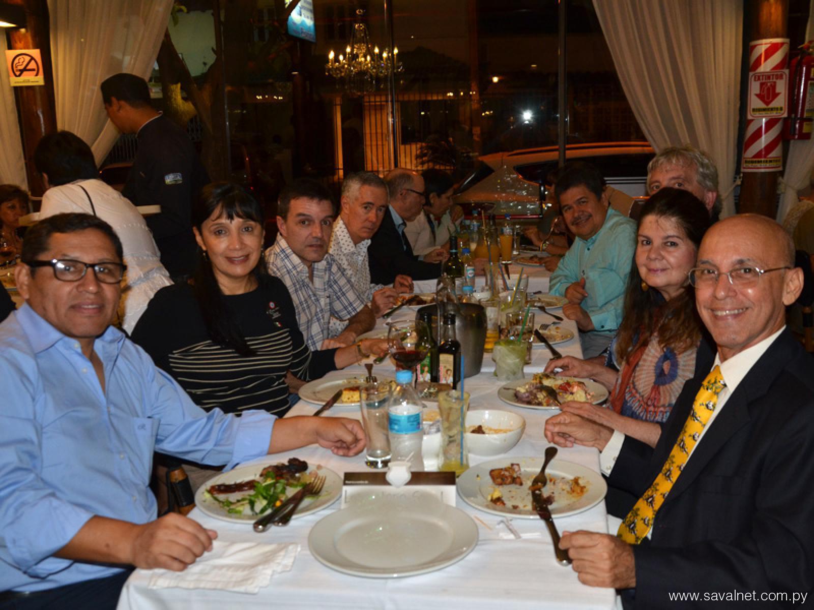 Cena de bienvenida SIBEN 2016