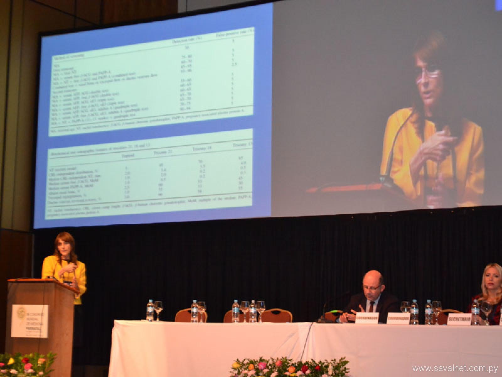 Disertantes del congreso de medicina perinatal