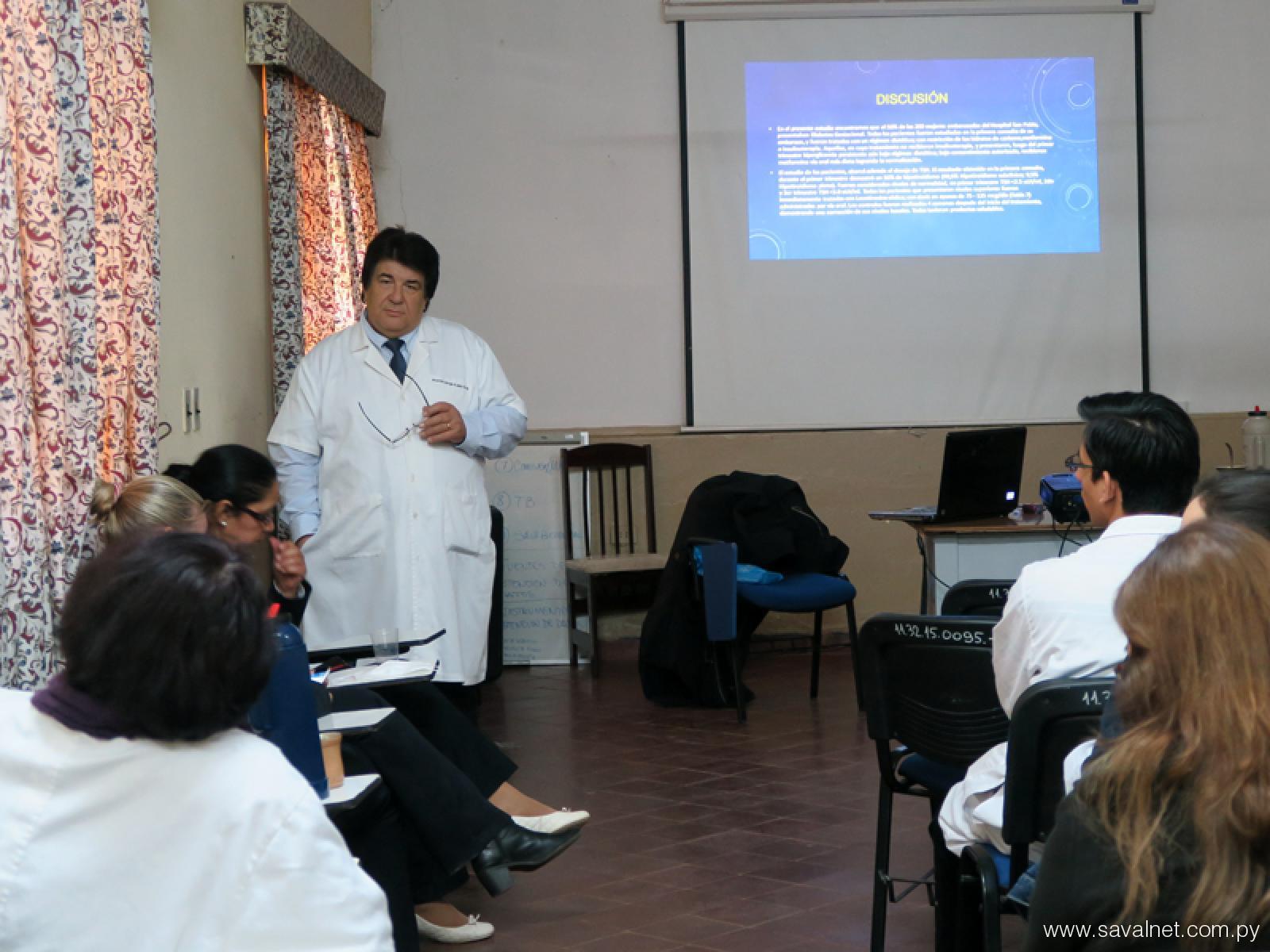 Dr. Jorge Jara Yorg presenta investigación