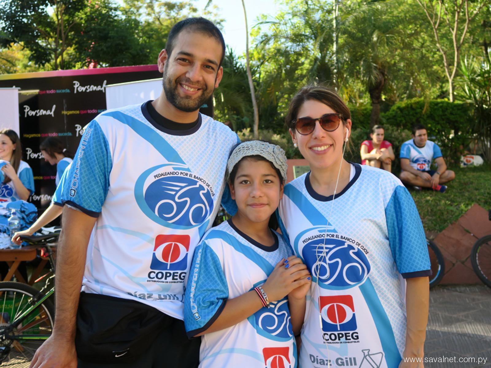 Pedaleando por el Banco de Ojos